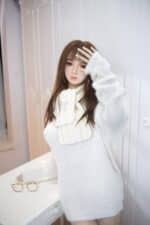 148cm 4ft10 Small Breasts Sex Doll Silicone Head Ab2 12