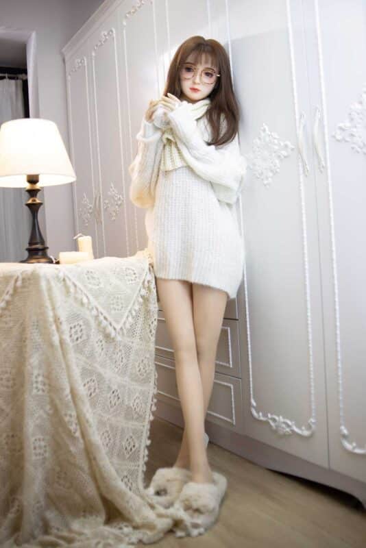 148cm 4ft10 Small Breasts Sex Doll Silicone Head Ab2 14