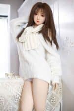 148cm 4ft10 Small Breasts Sex Doll Silicone Head Ab2 17