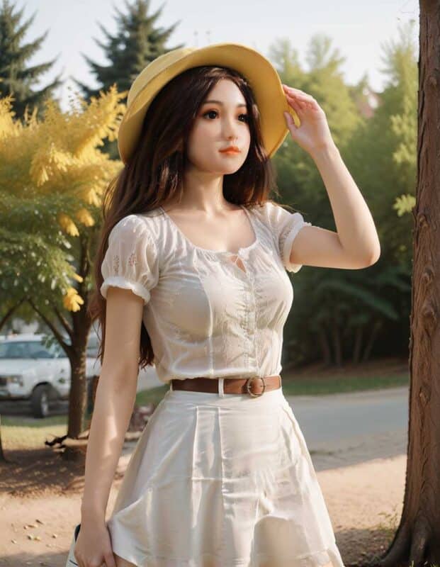 148cm 4ft10 Small Breasts Sex Doll Silicone Head Ab2 B 10