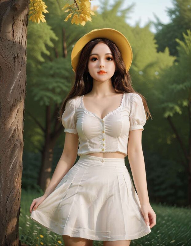 148cm 4ft10 Small Breasts Sex Doll Silicone Head Ab2 B 11
