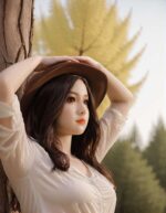 148cm 4ft10 Small Breasts Sex Doll Silicone Head Ab2 B 7