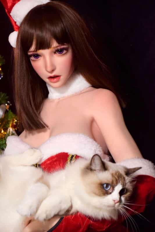 150cm 4ft11 Full Silicone Anime Sex Doll Irie 14