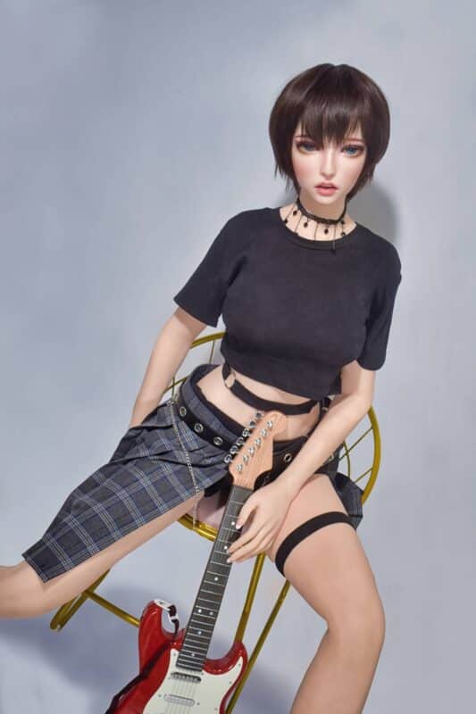 150cm 4ft11 Full Silicone Anime Sex Doll Kaoru 34