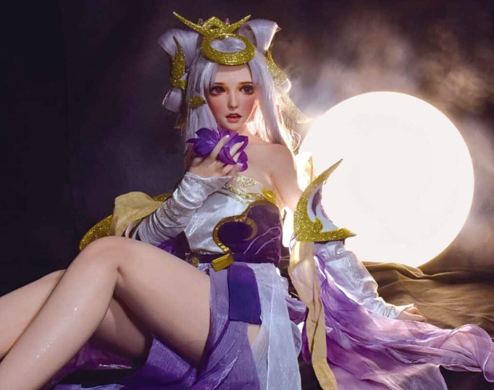 150cm 4ft11 Full Silicone Anime Sex Doll Koda 11