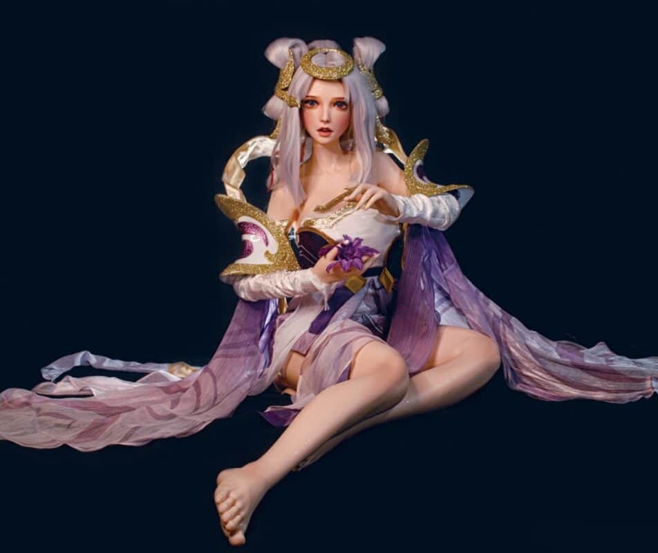 150cm 4ft11 Full Silicone Anime Sex Doll Koda 13