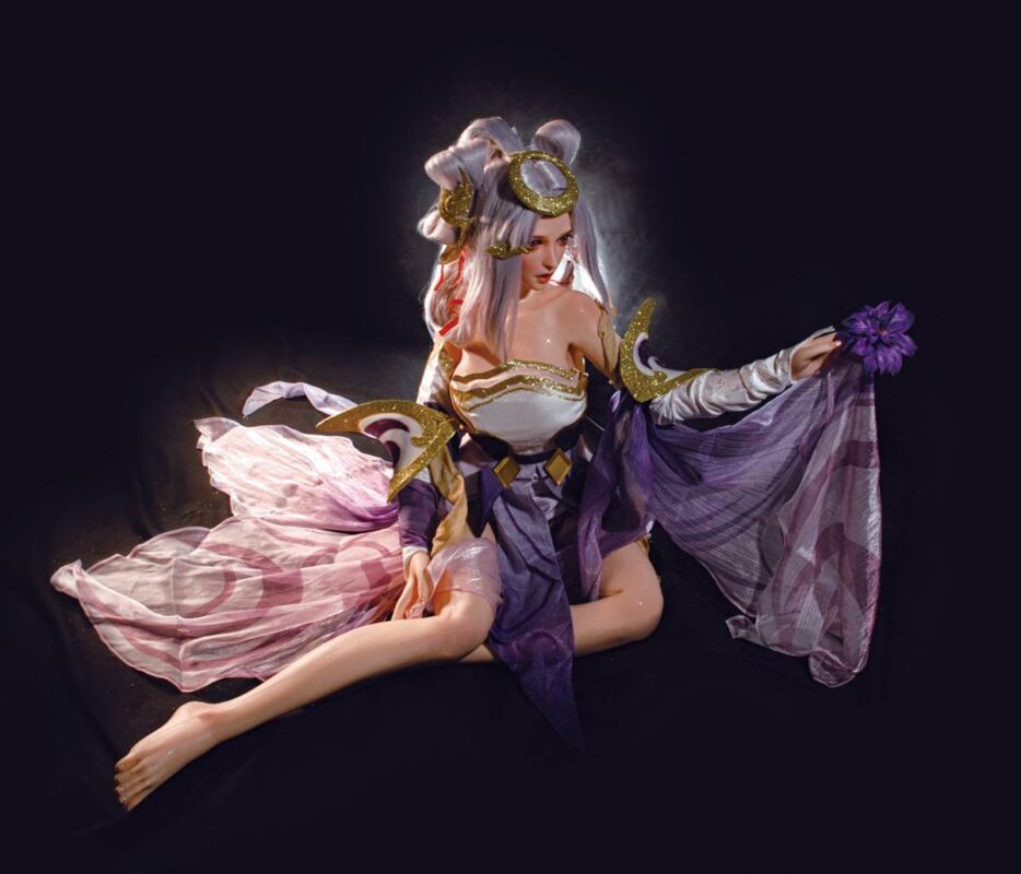 150cm 4ft11 Full Silicone Anime Sex Doll Koda 14