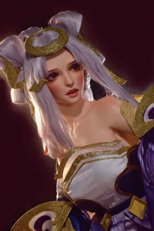 150cm 4ft11 Full Silicone Anime Sex Doll Koda 4