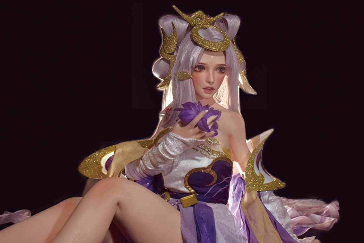 150cm 4ft11 Full Silicone Anime Sex Doll Koda 5