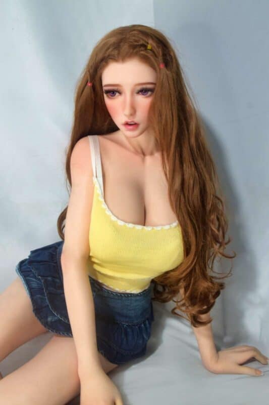 150cm 4ft11 Full Silicone Anime Sex Doll Kurai 19