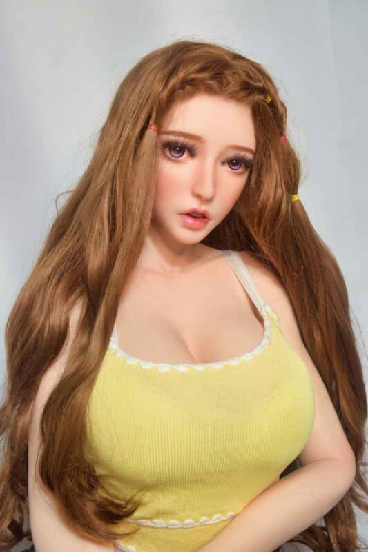 150cm 4ft11 Full Silicone Anime Sex Doll Kurai 5