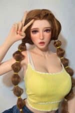 150cm 4ft11 Full Silicone Anime Sex Doll Kurai 7