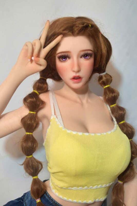 150cm 4ft11 Full Silicone Anime Sex Doll Kurai 7