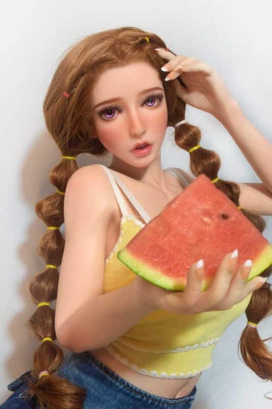 150cm 4ft11 Full Silicone Anime Sex Doll Kurai 8