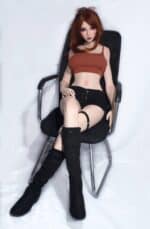 150cm 4ft11 Full Silicone Anime Sex Doll Madoka 34