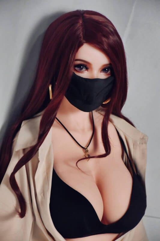150cm 4ft11 Full Silicone Anime Sex Doll Mio 23