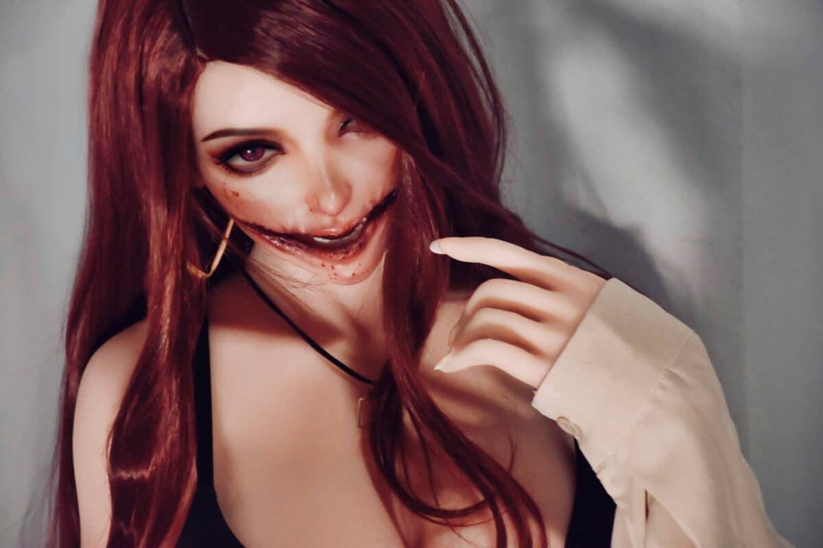 150cm 4ft11 Full Silicone Anime Sex Doll Mio 36