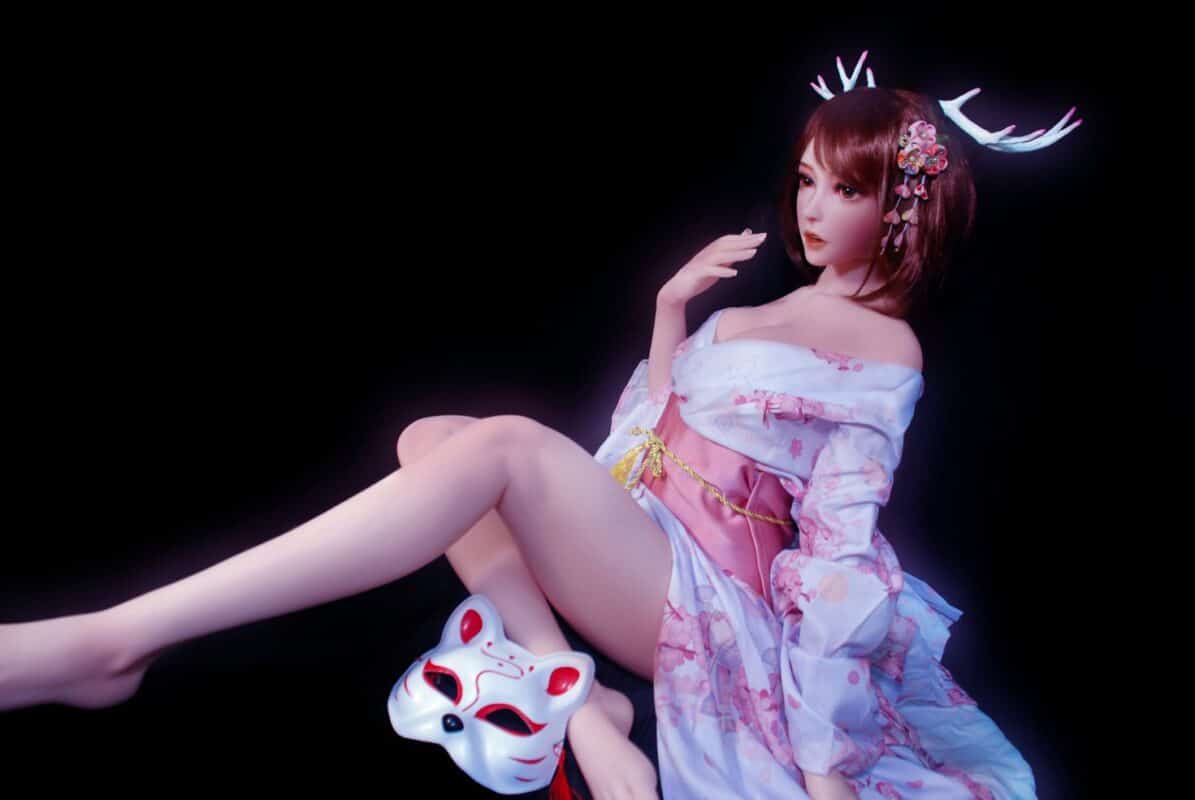 150cm 4ft11 Full Silicone Anime Sex Doll Mitsuki 13