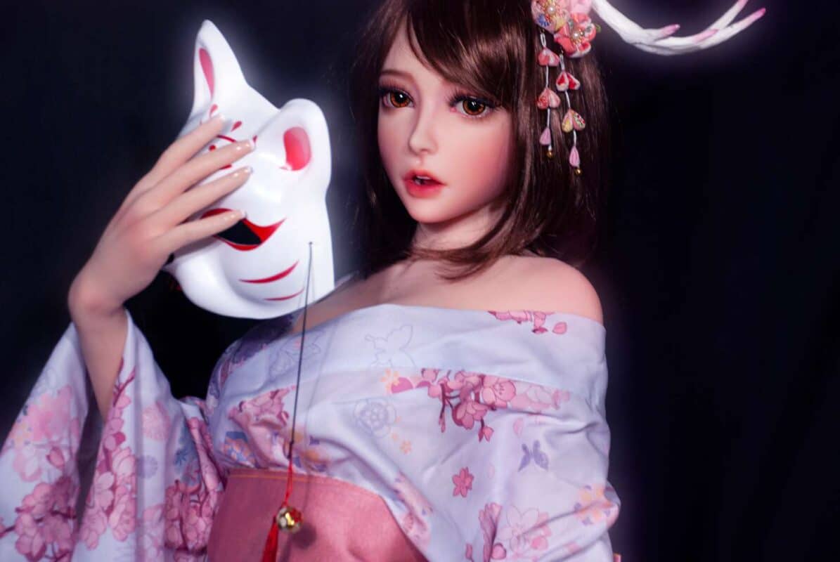 150cm 4ft11 Full Silicone Anime Sex Doll Mitsuki 22