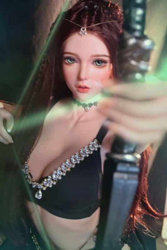 150cm 4ft11 Full Silicone Anime Sex Doll Miu 18