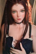 150cm 4ft11 Full Silicone Anime Sex Doll Miu 19