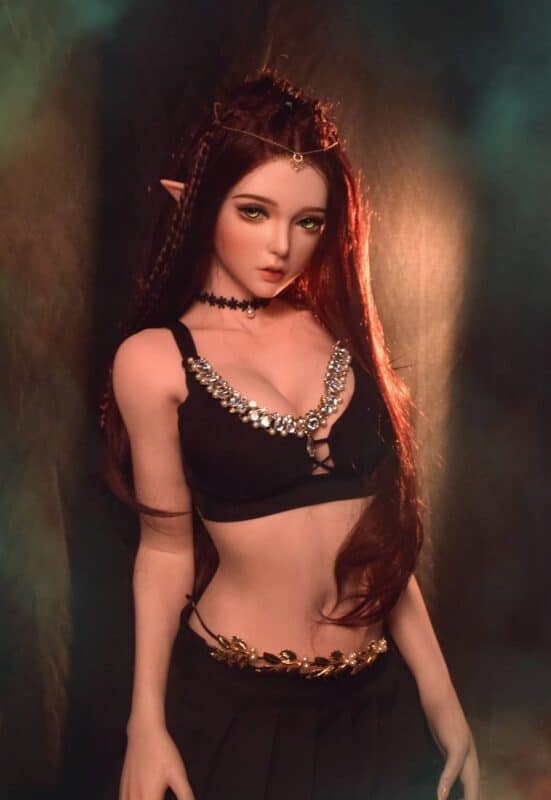 150cm 4ft11 Full Silicone Anime Sex Doll Miu 36