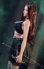 150cm 4ft11 Full Silicone Anime Sex Doll Miu 38