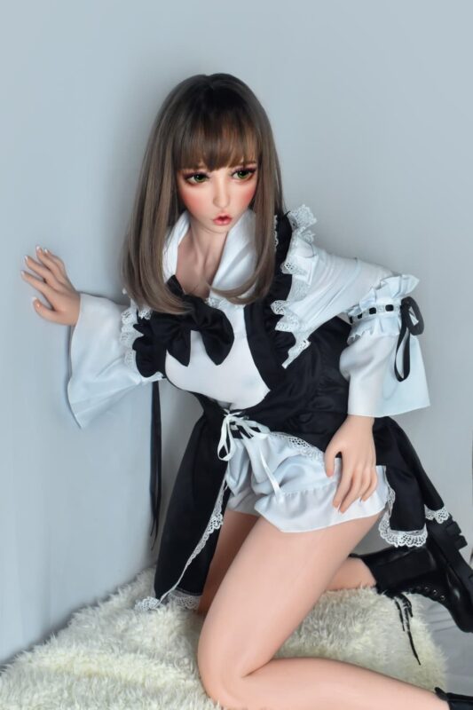 150cm 4ft11 Full Silicone Anime Sex Doll Satone 34
