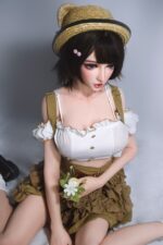 150cm 4ft11 Full Silicone Anime Sex Doll Sawako 31