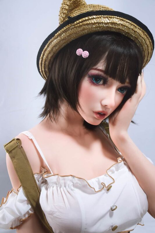 150cm 4ft11 Full Silicone Anime Sex Doll Sawako 32