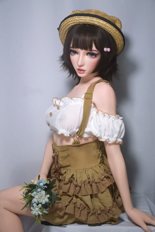 150cm 4ft11 Full Silicone Anime Sex Doll Sawako 33