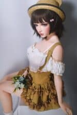 150cm 4ft11 Full Silicone Anime Sex Doll Sawako 35