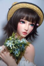 150cm 4ft11 Full Silicone Anime Sex Doll Sawako 4