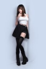 150cm 4ft11 Full Silicone Anime Sex Doll Yumia 5