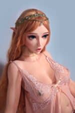 150cm 4ft11 Full Silicone Elf Anime Sex Doll Chihino 15