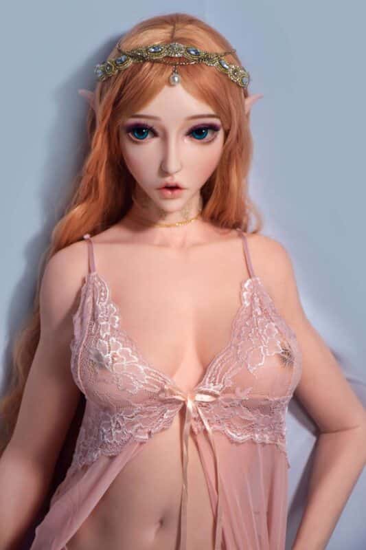 150cm 4ft11 Full Silicone Elf Anime Sex Doll Chihino 27
