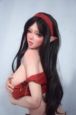 150cm 4ft11 Full Silicone Elf Anime Sex Doll Hanasaki 22