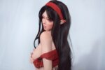 150cm 4ft11 Full Silicone Elf Anime Sex Doll Hanasaki 36