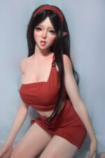 150cm 4ft11 Full Silicone Elf Anime Sex Doll Hanasaki 6