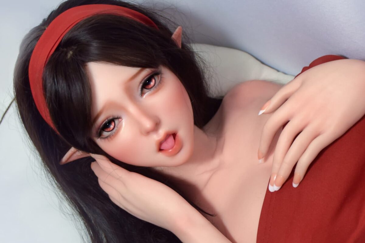 150cm 4ft11 Full Silicone Elf Anime Sex Doll Hanasaki 8