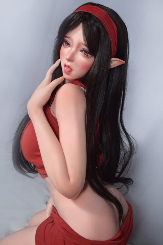 150cm 4ft11 Full Silicone Elf Anime Sex Doll Hanasaki 9