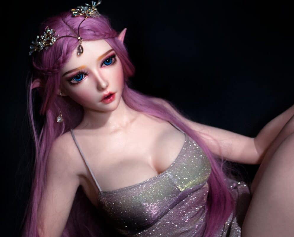 150cm 4ft11 Full Silicone Elf Anime Sex Doll Rie 17