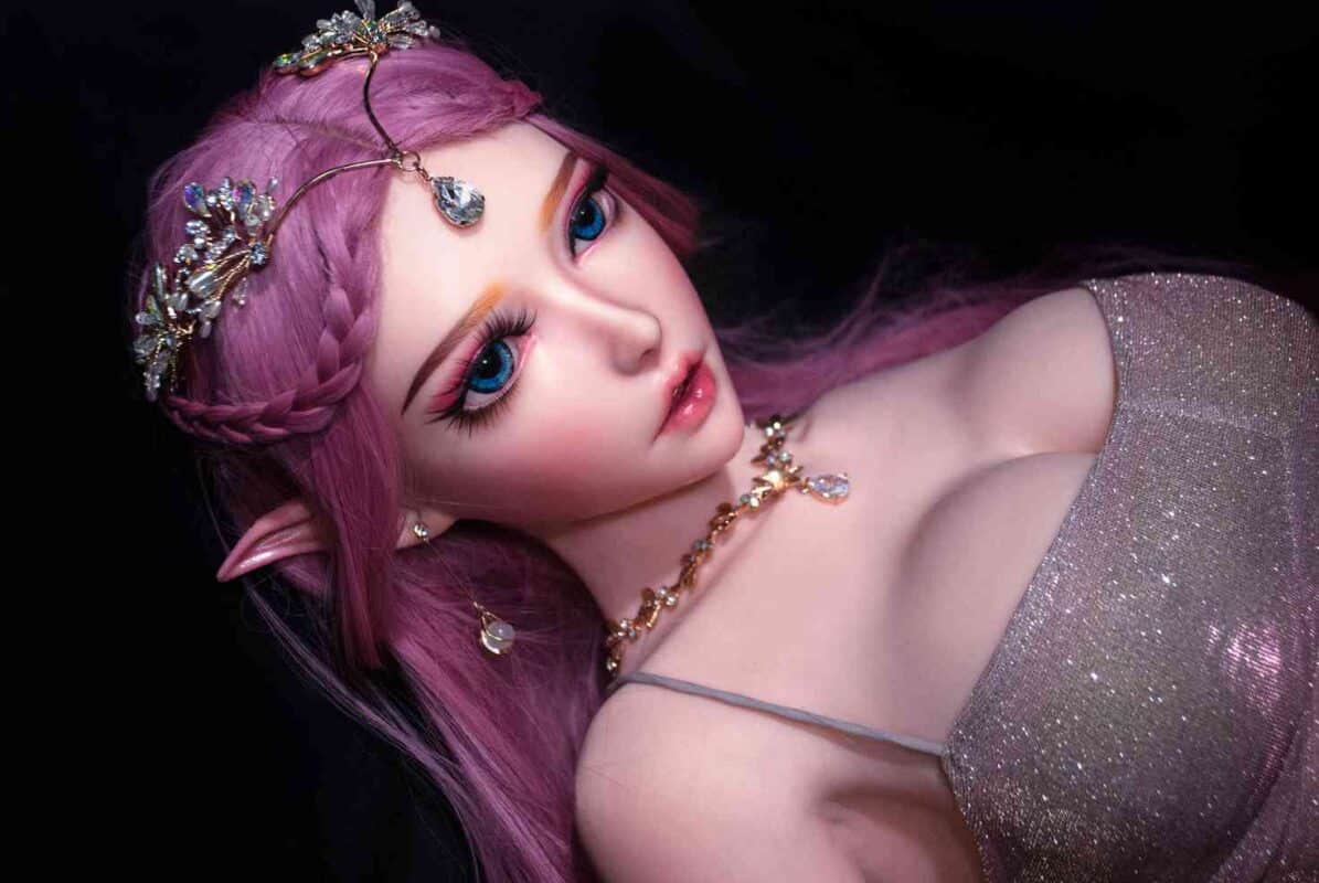 150cm 4ft11 Full Silicone Elf Anime Sex Doll Rie 18