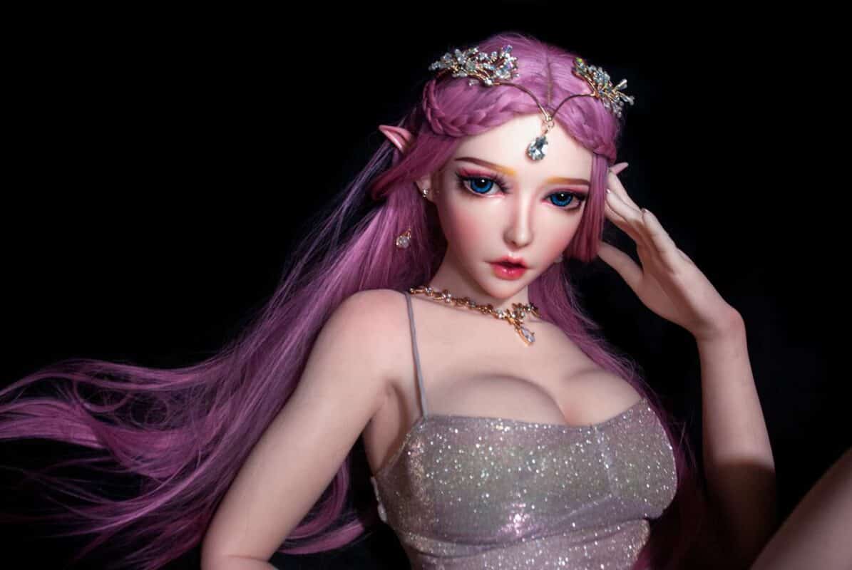 150cm 4ft11 Full Silicone Elf Anime Sex Doll Rie 21