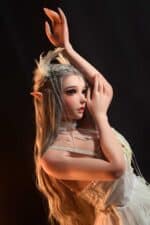 150cm 4ft11 Full Silicone Elf Anime Sex Doll Takano 7
