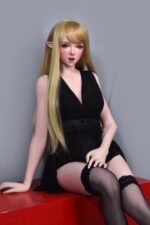 150cm 4ft11 Full Silicone Elf Anime Sex Doll Tomoyo 18