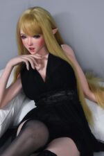150cm 4ft11 Full Silicone Elf Anime Sex Doll Tomoyo 23