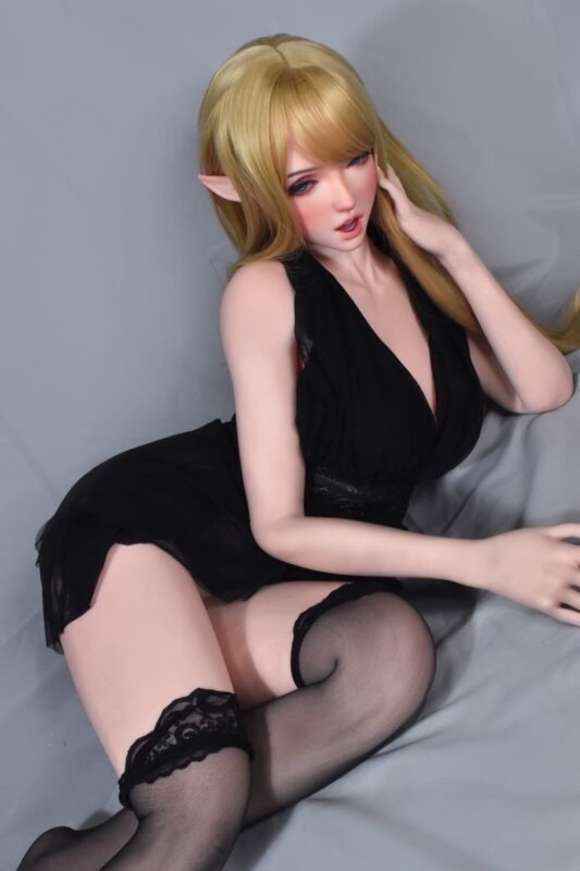 150cm 4ft11 Full Silicone Elf Anime Sex Doll Tomoyo 26