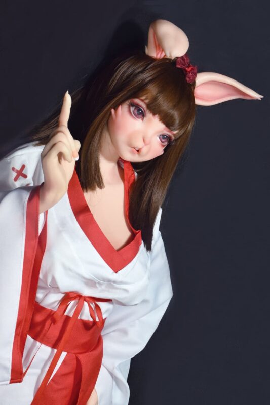 150cm 4ft11 Full Silicone Furry Anime Sex Doll Rina 1
