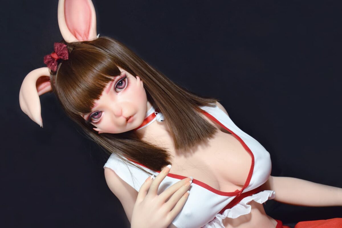150cm 4ft11 Full Silicone Furry Anime Sex Doll Rina 10
